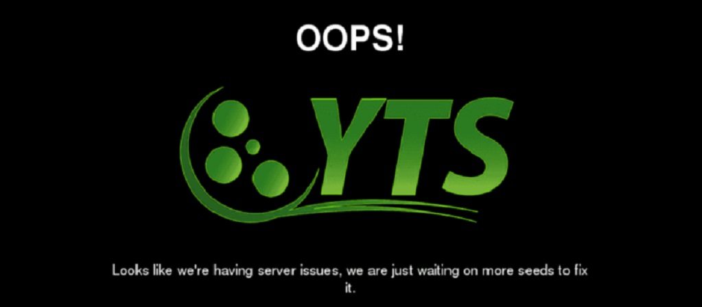 YIFY (YTS) List of Proxy sites