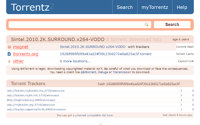 Torrentz2 unblocked proxy