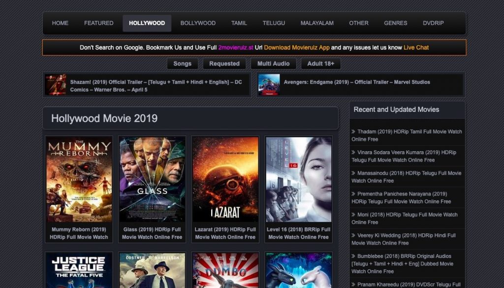 Movierulz 2019 Download Latest Telugu Movies “UPDATED”